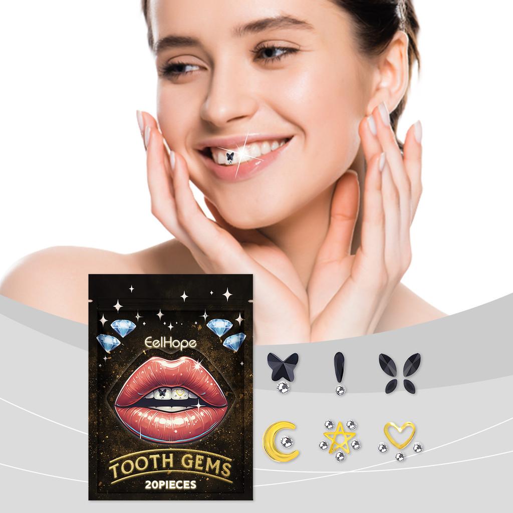 Crystal Eelhope Tooth Diamonds Stylish Durable Easy To Use For All Tooth Types Design Unique
