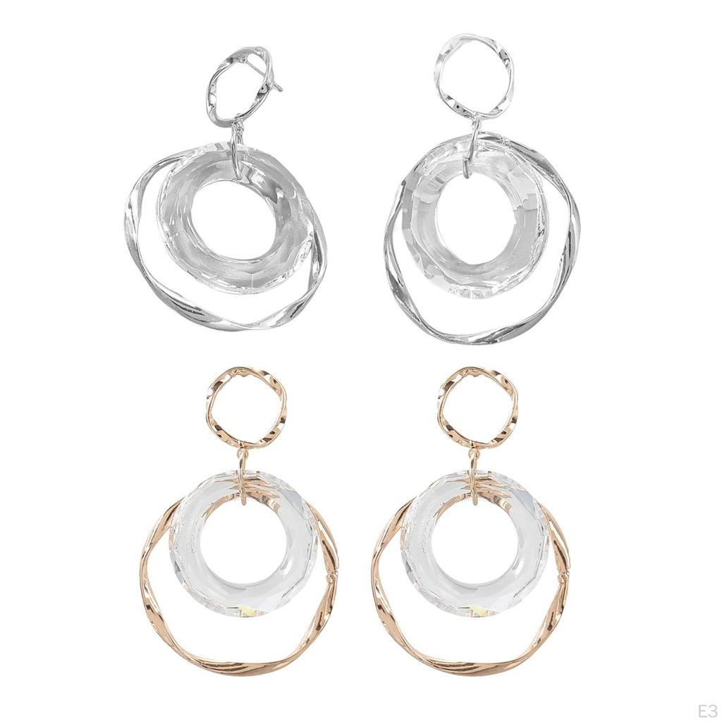 Bohemian Women Drop Earrings Statement Dangle Earring Gifts for Daily