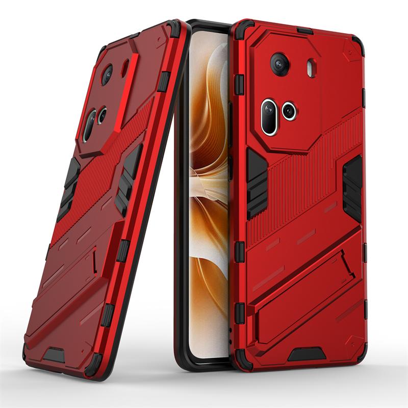 For OPPO Reno 11 Pro Case Luxury Armor Bumper Shockproof Phone Case For OPPO Reno11 Reno 11Pro Magnetic Holder Stand Back Cover
