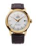 Men's Mechanical Watch Features An Automatic Movement, A Stainless Steel Case, And A Leather Strap For Daily Gatherings, Etc RA-AC0M01S10B