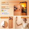 Refurbished - BLACKVIEW WAVE 7C Smartphone 6.56" 16Go(4+12) + 64Go/jusqu'à 2To 5000mAh Android 16 32MP Téléphone portable 4G Double Sim GPS Orange