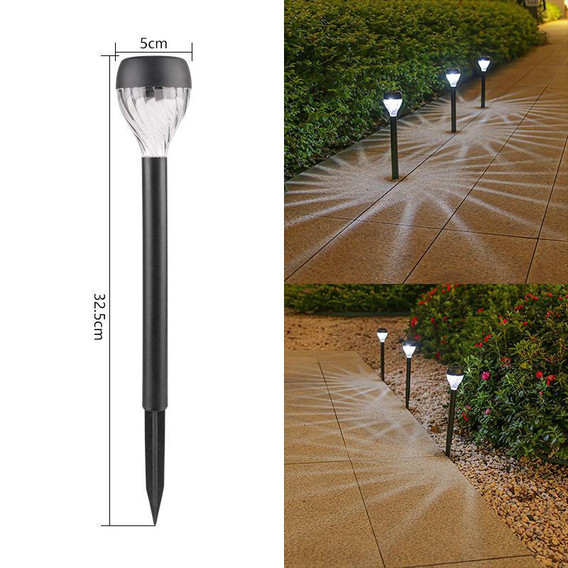 Outdoor Solar LED Garden Light, Waterproof Lawn Landscape Decoration Solar Lawn Light