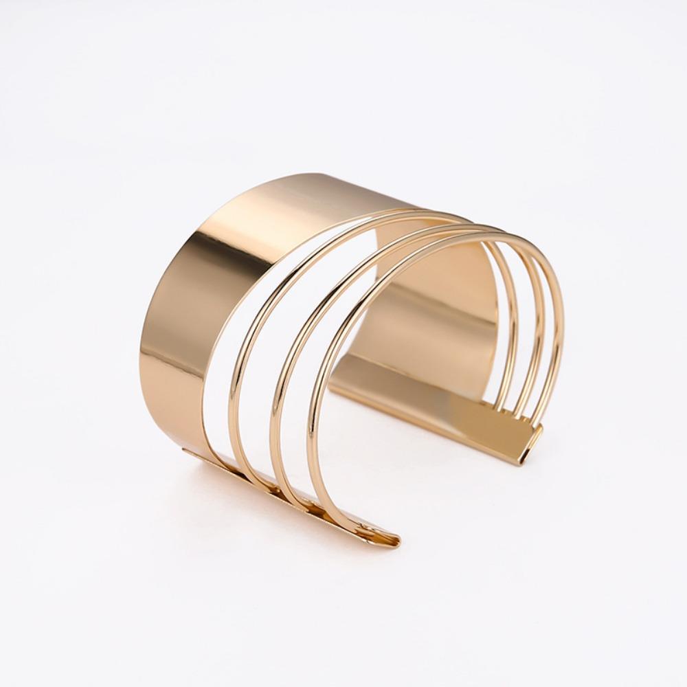 Hair Accessories Fashion Personality Gold Leaf Pearl Headband