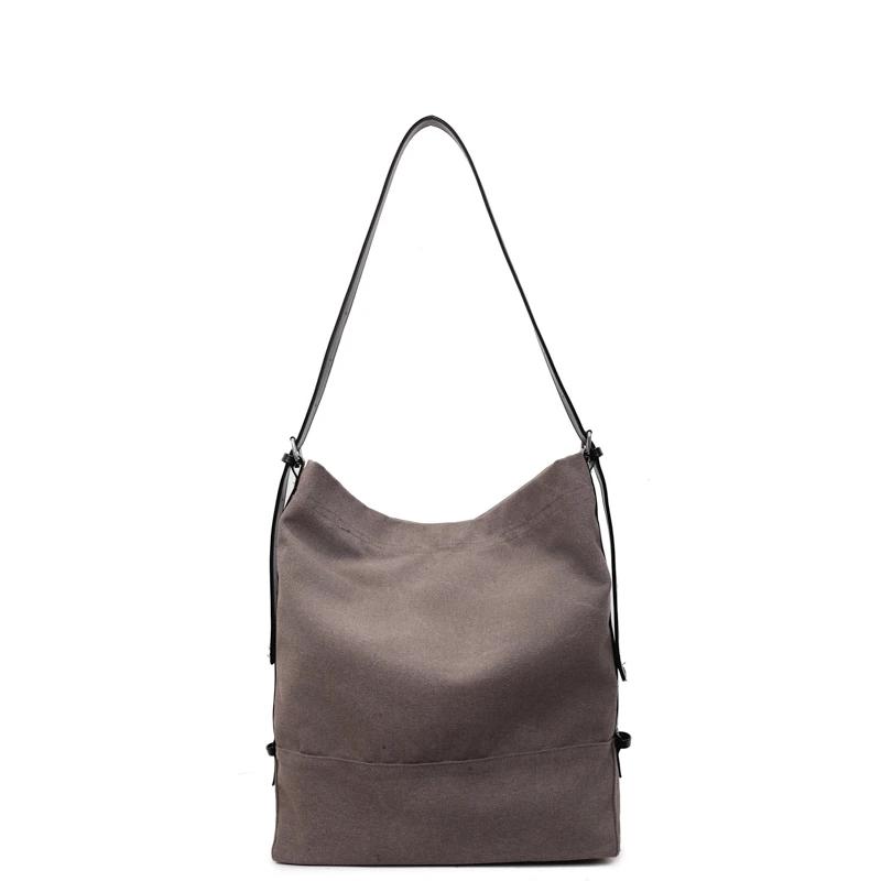 CANVAS Hasp Sewing Shoulder Bags Simple Large Capacity 2026 Brand Bags for Women Solid High Quality Fashi Crossbody Bags