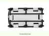 Portable Foldable Pet Carrier for Two Cats with Breathable Design and Large Capacity