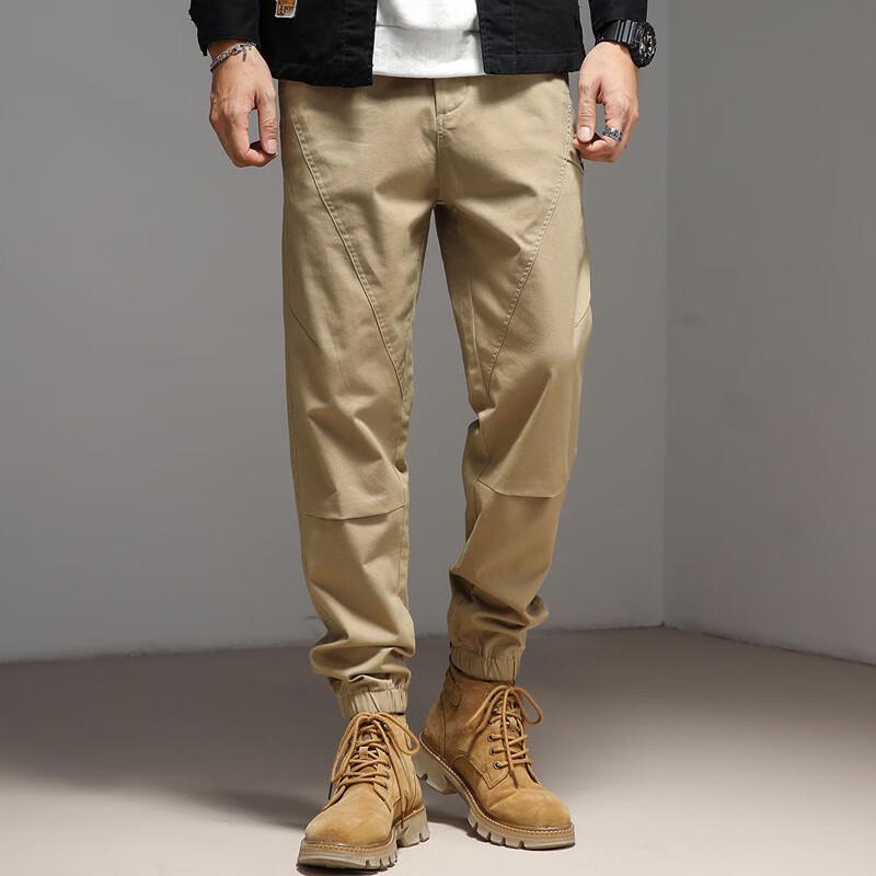 JEEP SPIRIT Men's Autumn/Winter Cargo Jogger Pants