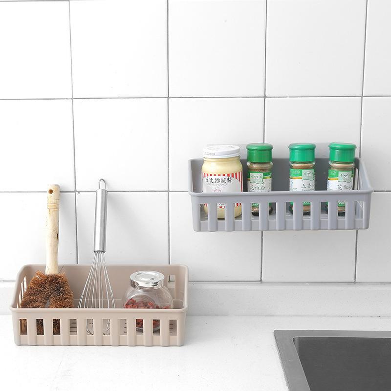 The Bathroom Bathroom Bathroom Is Free To Storage Shelves Toilet, The Kitchen Wall -Mounted Plastic Shelf