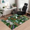 Benutzerdefinierter Fußball-Teppich mit Namen, für Bürostuhl, Wohnzimmer, Schlafzimmer, Küche, Dekor, Geschenke.