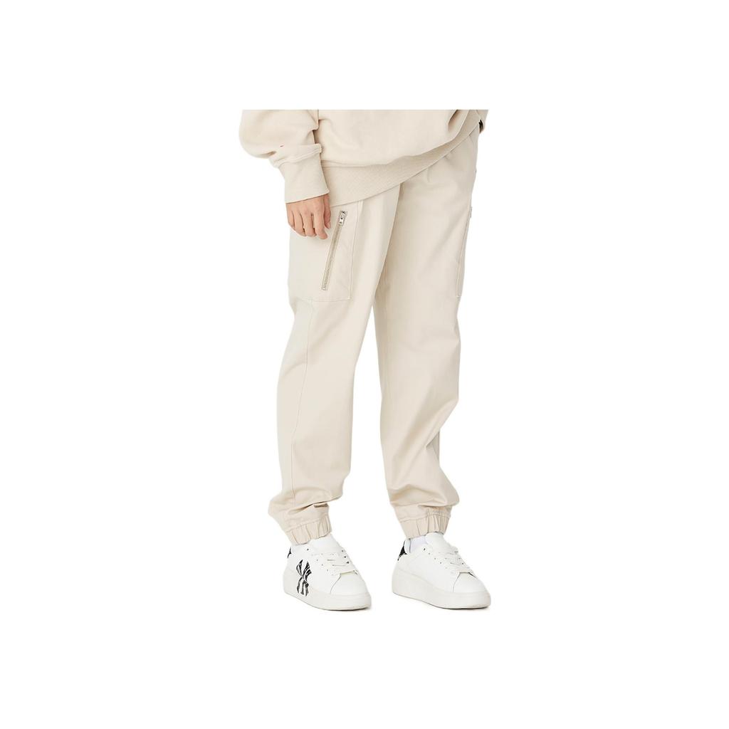New MLB Casual Pants Men's Beige 3LWP00124-50BGL