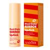 Dual Color Essence Lip Balm Orange Flavor Moisturizing Hydrating Lip Care Smooth Pink Lip Balm