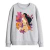 Pocahontas Childrens/Kids Flowers Sweatshirt