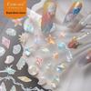 Cyansea Underwater World Shell & Starfish Laser Nail Art Stickers for DIY Phone Case/Tablet