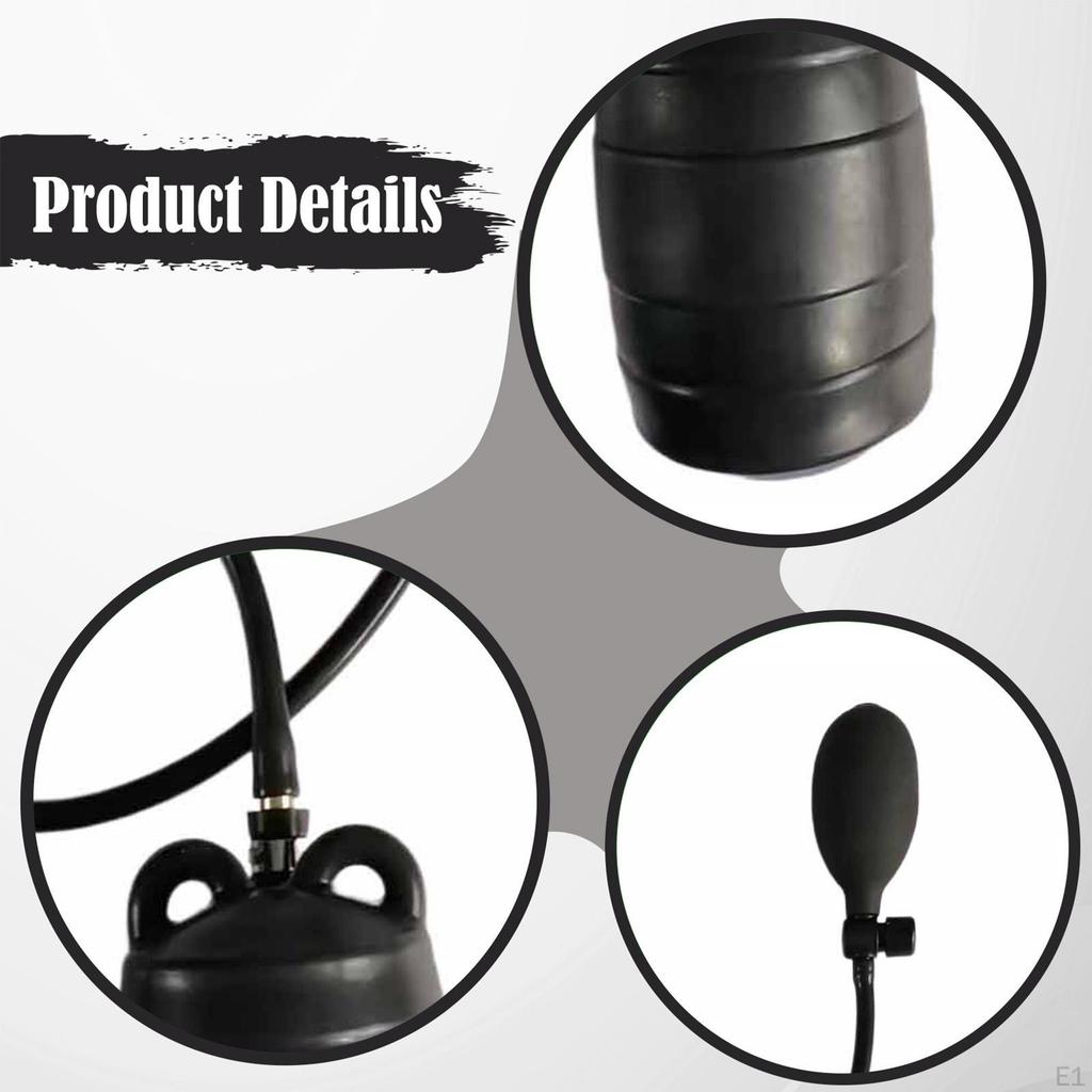 Inflatable Pipe Plug Balloon Sewer Test Practical Plumbing Repair Tool Strong Elastic