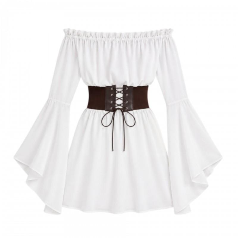 Halloween Pirate Costume Women Sexy Cosplay Dress Party Performance Outfit