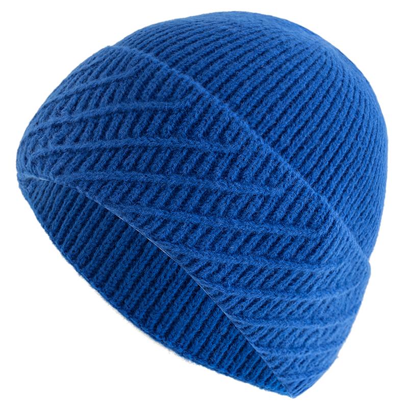 New Unisex Winter Hats Fashion Simple Beanie Hat Streetwear Knitted Hats Men Women Ski Beanie Cap