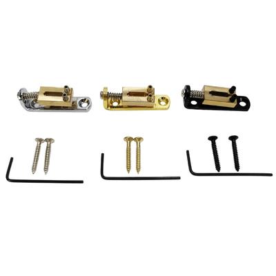 Selles Individuelles Simples pour Chevalet de Guitare 6 Cordes Jeu de Chevalets Selles Individuelles Simples Cordier avec Vis