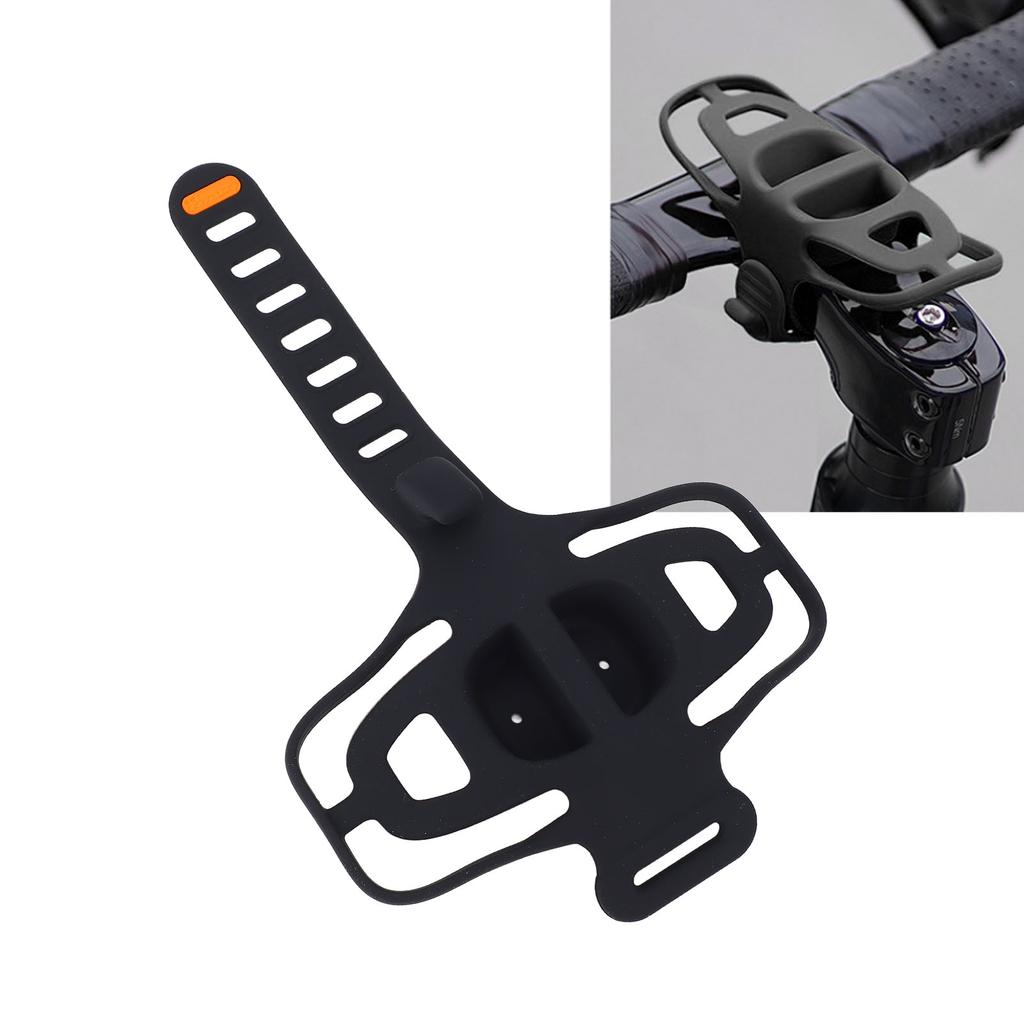 Bike Silicone Phone Holder Mount Strap Bicycle Motorcycle Scooter Handlebar Cell Phone Clamp
