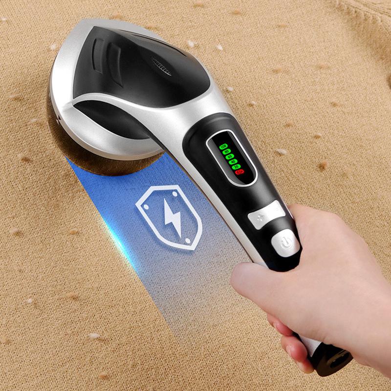 2000mAh Fusselrasierer Spulenmaschine USB Haarballenschneider Kleidung Elektrorasierer 5 Gang Intelligenter Rasierball 15W