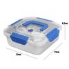 316 Stainless Steel Large Capacity Food Container - Sealed Anti-Drip Lunch Box for Camping Picnic, Fruit & Salad Storage