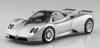 Aoshima Bunka Kyozaisha Řada Supercar Pagani Zonda C12S Plastikový model 1/24 č.7 '00