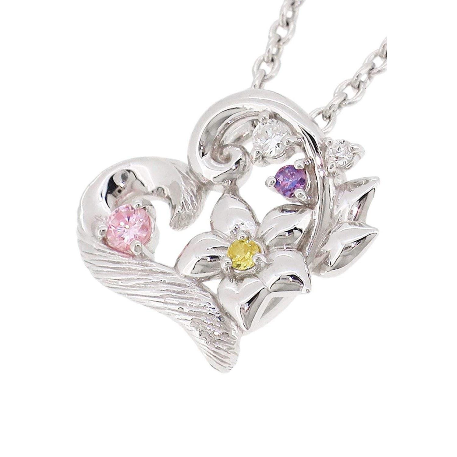 

Disney Special Edition Princess Rapunzel Silver 925 Necklace Women Officially Licensed Accessory Simple