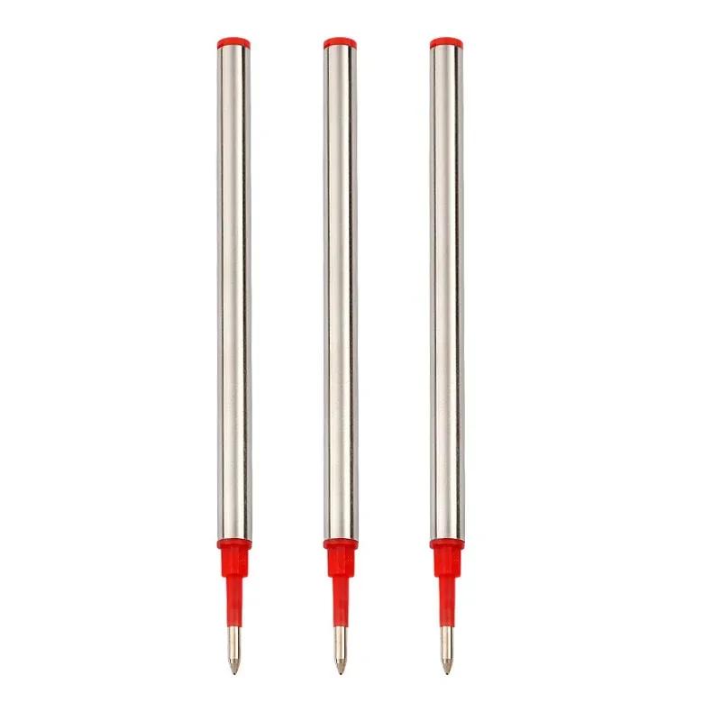3/5/20 PCS Metal Refills 0.5mm for Roller Ballpoint Pen Business Pen Ball Pen Leads 11cm Length Office School Supply Stationery