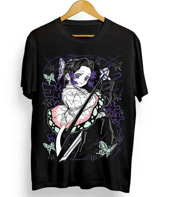 T-shirt Shinobu Kocho 2025 Demon Slayer Kimetsu No Yaiba Design Anime Tee Toutes Tailles Vêtements Femme T-shirts Graphiques T-shirt