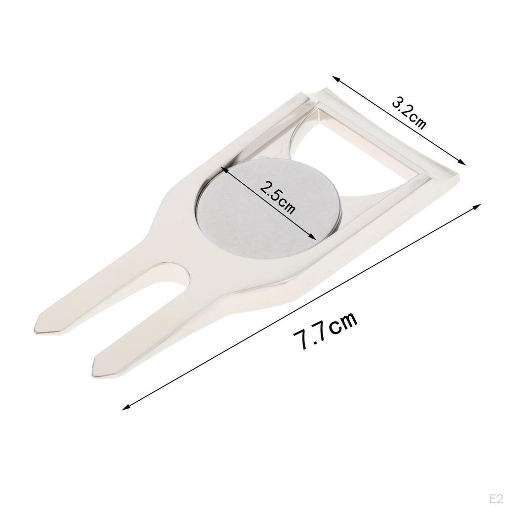 Golf Tool Ball Mark Putting Kit Golfer Training Accessory