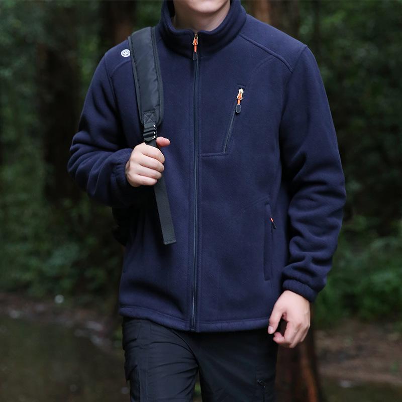 2025 Men's Sherpa Fleece Mountaineering Jacket - Autumn/Winter Outerwear