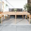 VidaXL Table de jardin 203,5x100x76 cm bois massif de pin 823983