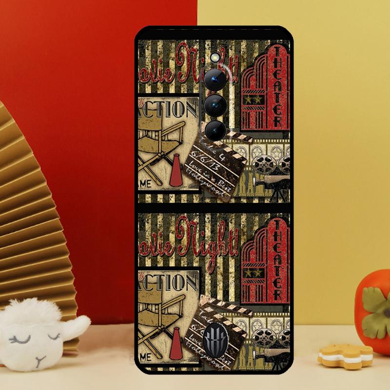 

Clapperboard Case For Nubia Red Magic 8 9 10 Pro Plus 6 7 6S 7S Pro 5G 6R RedMagic 9S 8S Pro Plus Cover Red Magic 6