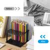YX163 96 Holes Acrylic Paint Brush Holder Storage Rack Pencils Calligraphy Brushes Organizer Stand