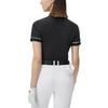 FILA Golf Polo Shirt Women's Black A11W525110F-BK
