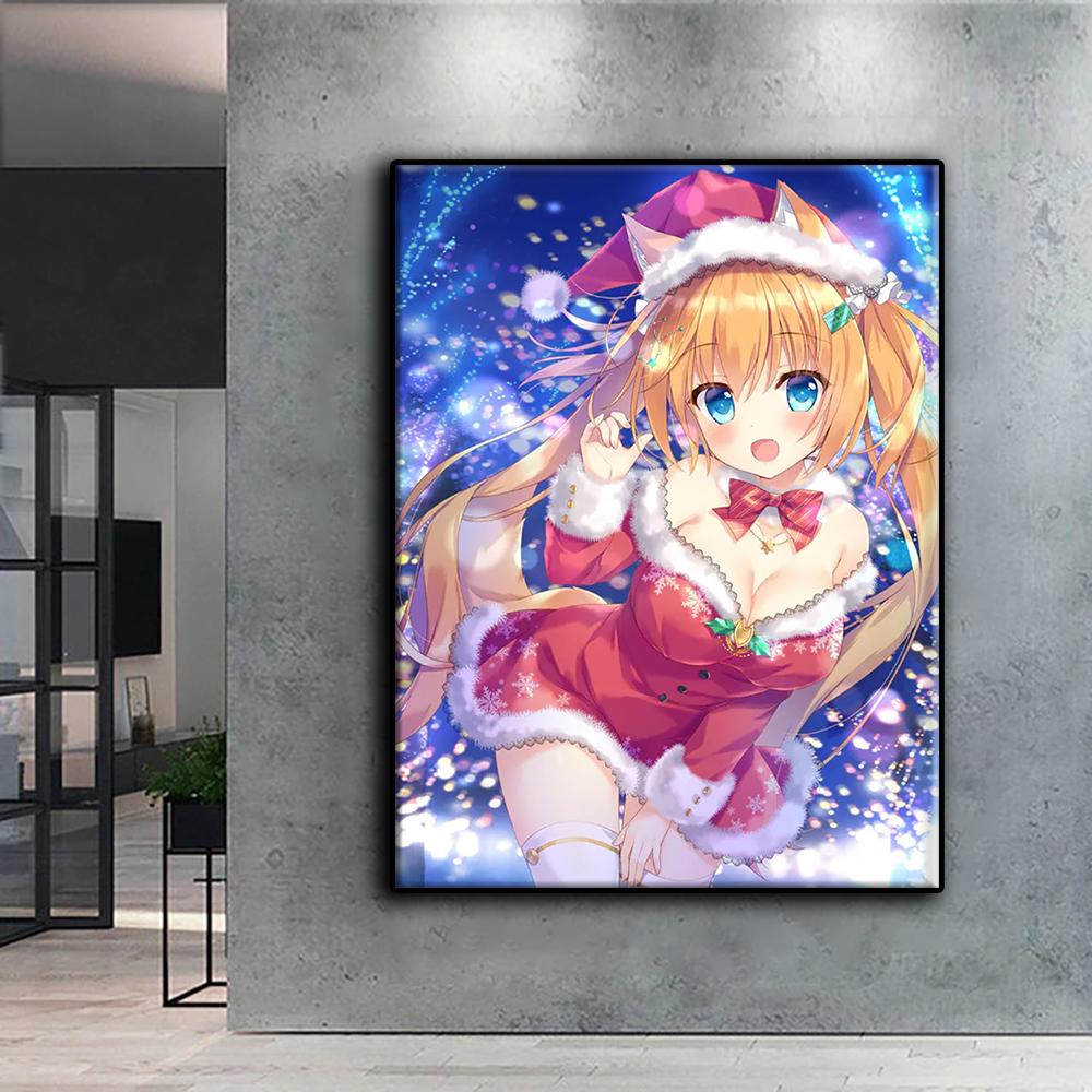 Popular 5D Diy Cross Stitch Christmas Tree Santa Snowman Painting Full Drill Cross-Stitch Crafts Kit Wall Sticker Home Decor