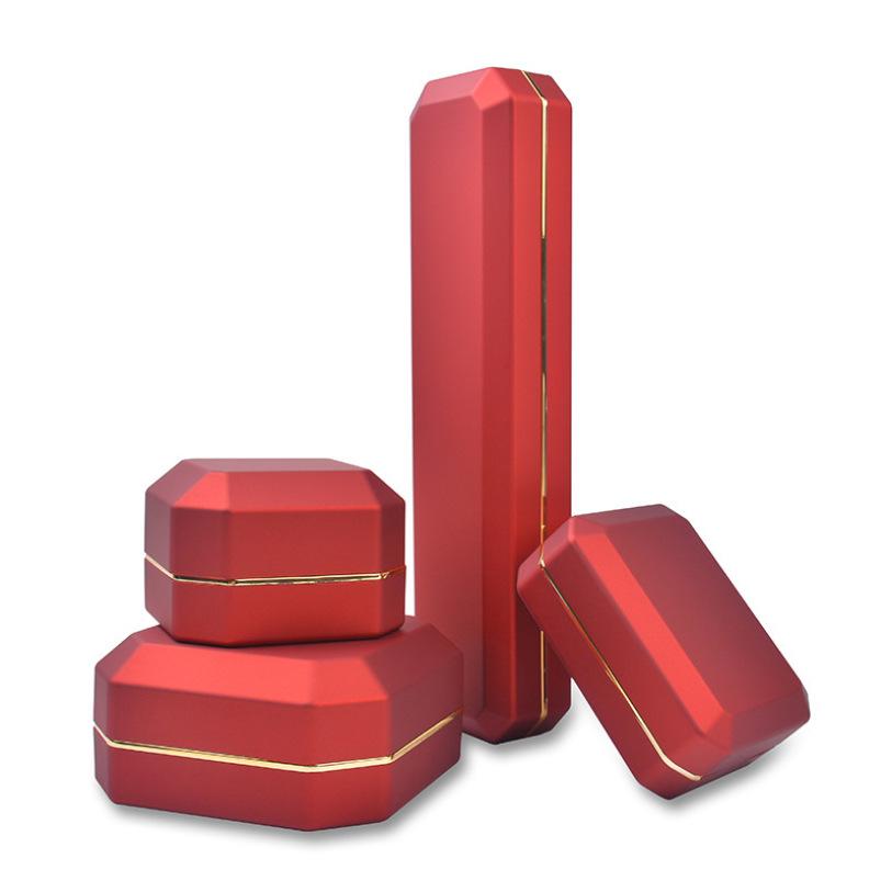 

Octagonal LED Luminous Jewelry Box for Rings & Necklaces