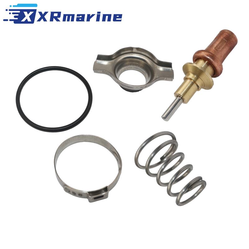 

122°F / 50°C Thermostat For Mercurye/Mariner 4-Stroke Outboard 75-115HP 150 EFI 892864T06 892864A06 8M0090819 Sierra 18-3635