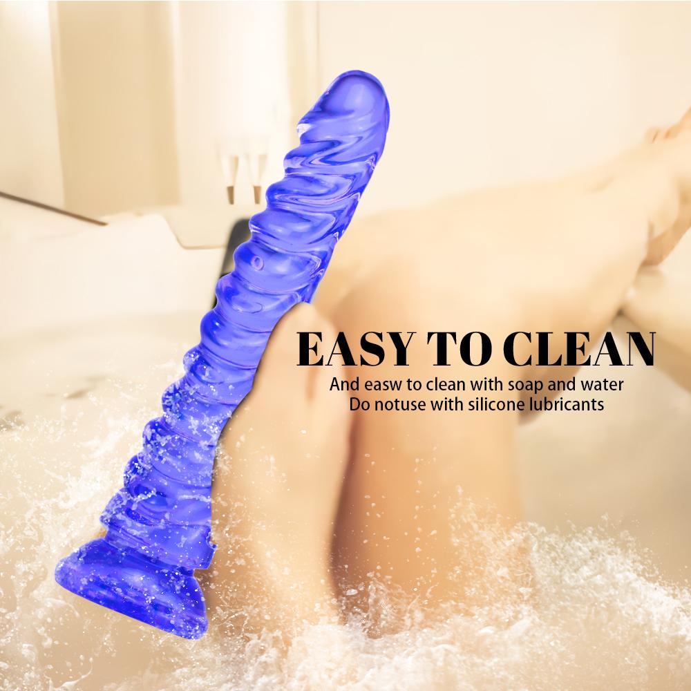Dildo Adult Toys Erotic Soft Strong Suction Cup Dildo Anal Butt Plug Realistic Penis Sex Toys for Woman