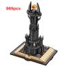 City 969PCS Magic Castle Book Movie Dark Tower Model Building Block Assembly Bricks Educational Bricks Sets For Adults Gift