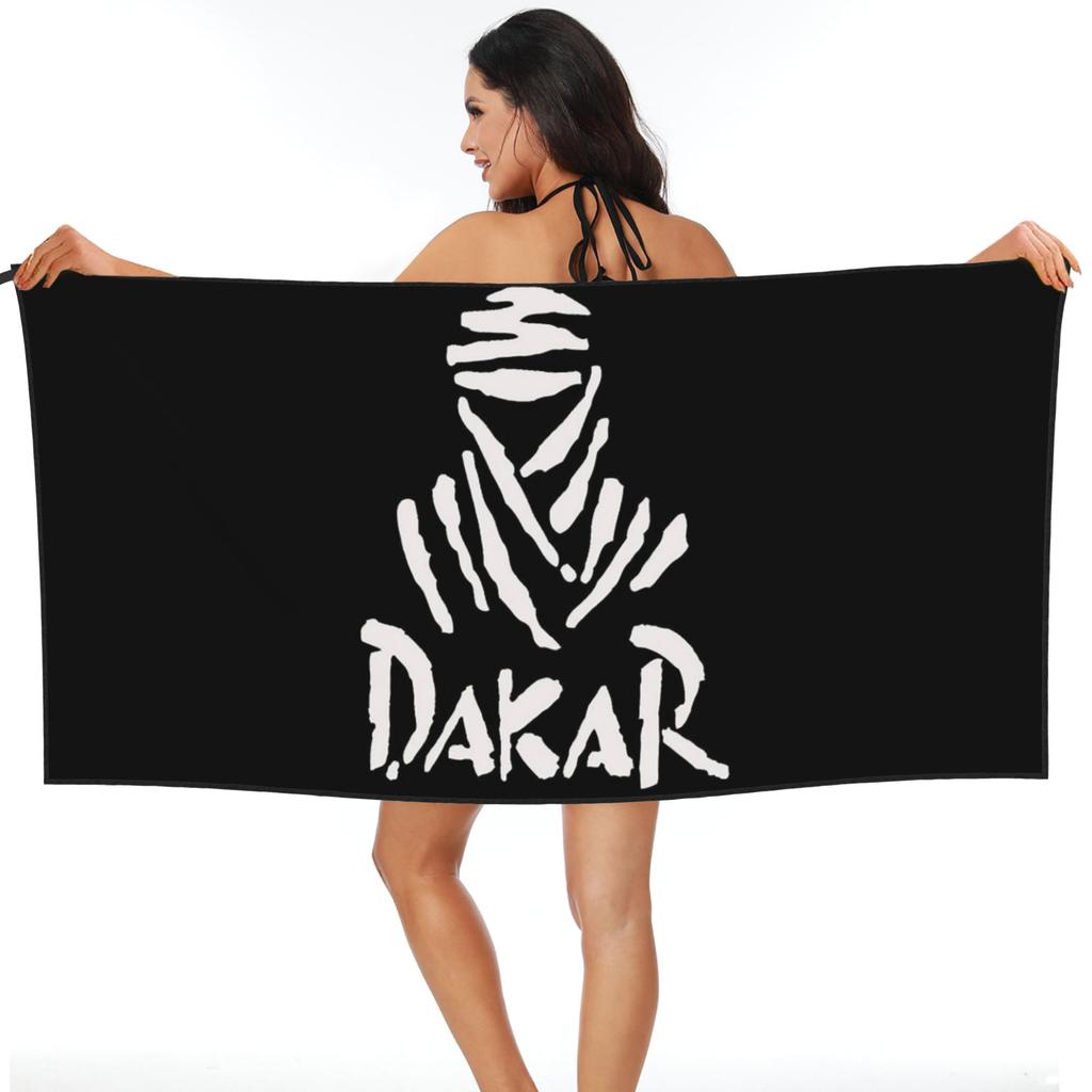 Dakar Rally Beach Towel Soft Microfiber Quick Dry Absorbent Quick Towels For Bath