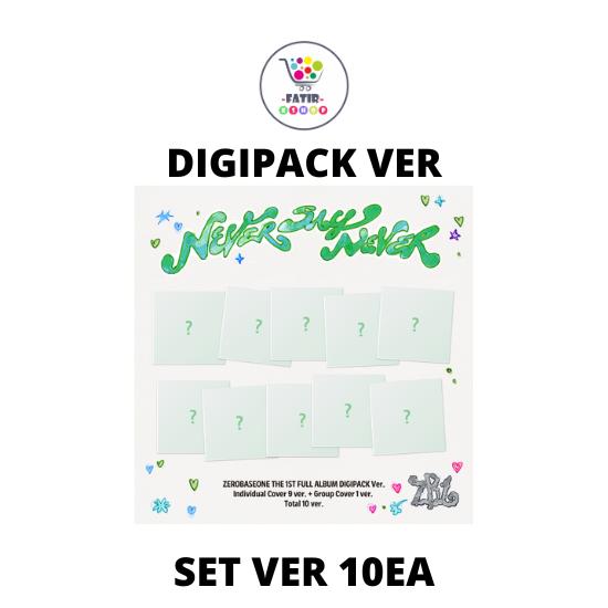 DIGIPACK Ver ZEROBASEONE THE 1st Full Album NEVER SAY NEVER