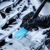 Perfect For Removing Dust And Dirt From Wheel Hubs, Corners, Grilles, Air Vents, And More! - Deep Cleaning Car Brush With Blue Hard Bristles