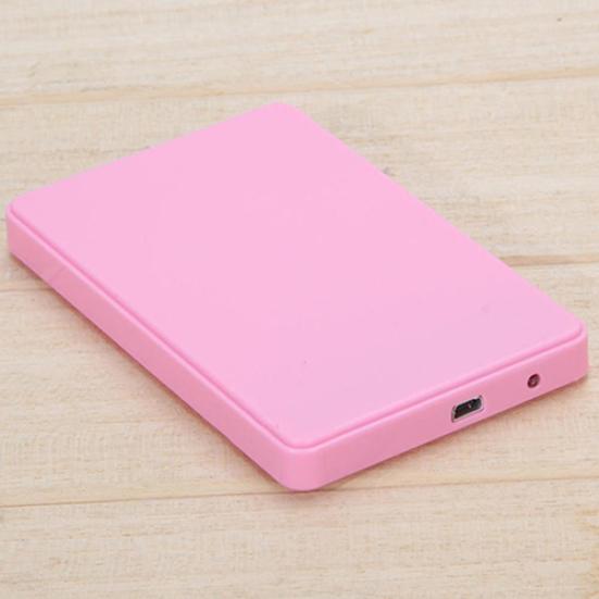2.5Inch USB 2.0 SATA High Clarity Box HDD Hard Drive Mobile Disk External Enclosure Case