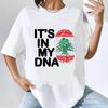Lebanon tshirt teen aesthetic Pastel Punk Digital Gothic top tees hip hop Trendy harajuku kawaii Punk streetwear