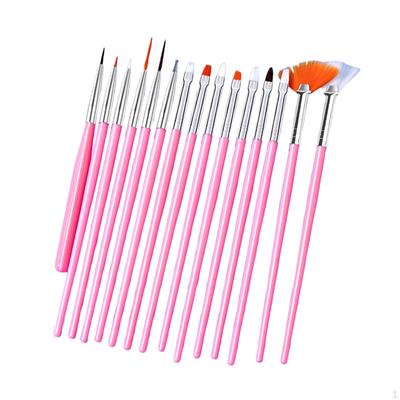 15 Pieces Nail Art Design Pen, Drawing Gradation for Women Girls, Smudge DIY Dotting