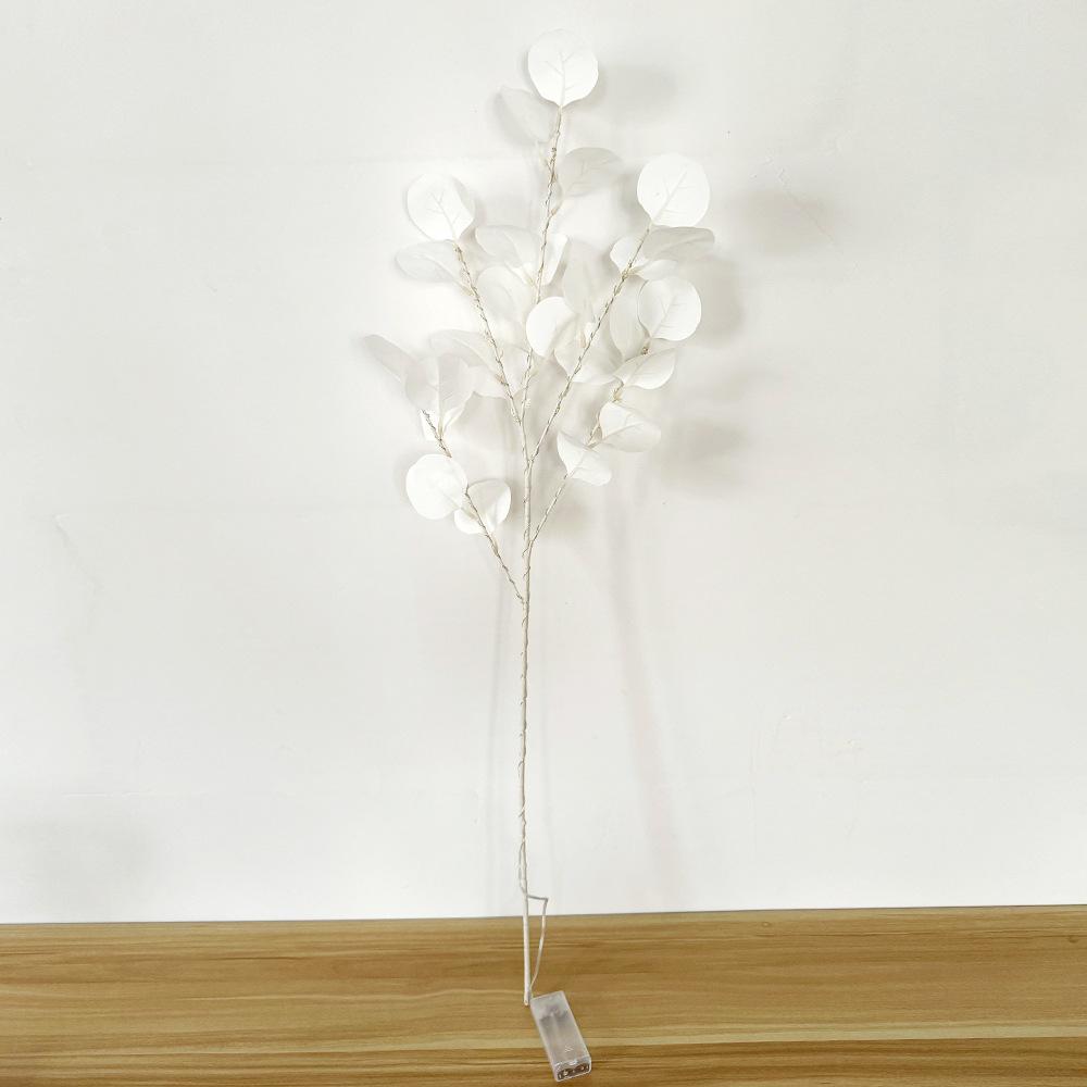 1PC Ins Wind Heat Sells Simulated Apple Leaves, Hotel Wedding Home Decoration Simulated Plant Leaves, Green Single-branch Apples