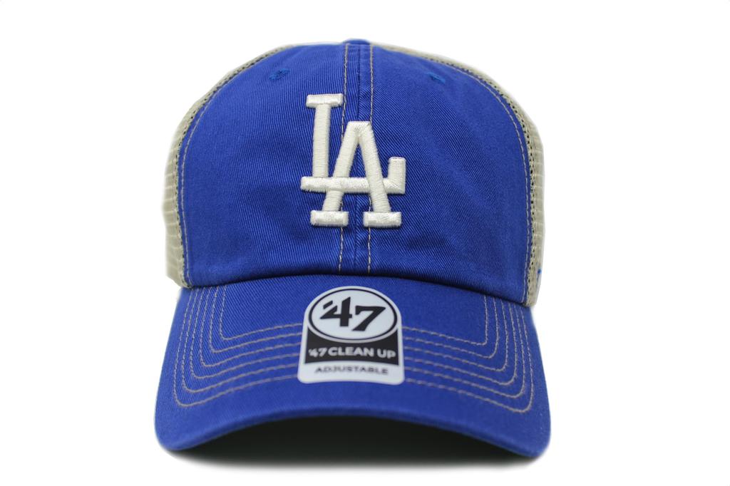 47 Brand TRAWLER 47 CLEAN UP Mesh Cap, MLB Los Angeles Dodgers