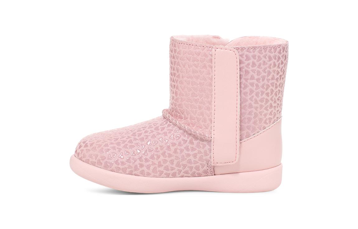 UGG Cow Leather Low top Toddler Shoes Pink Infant And Toddler 1143656T-PINK 23.5