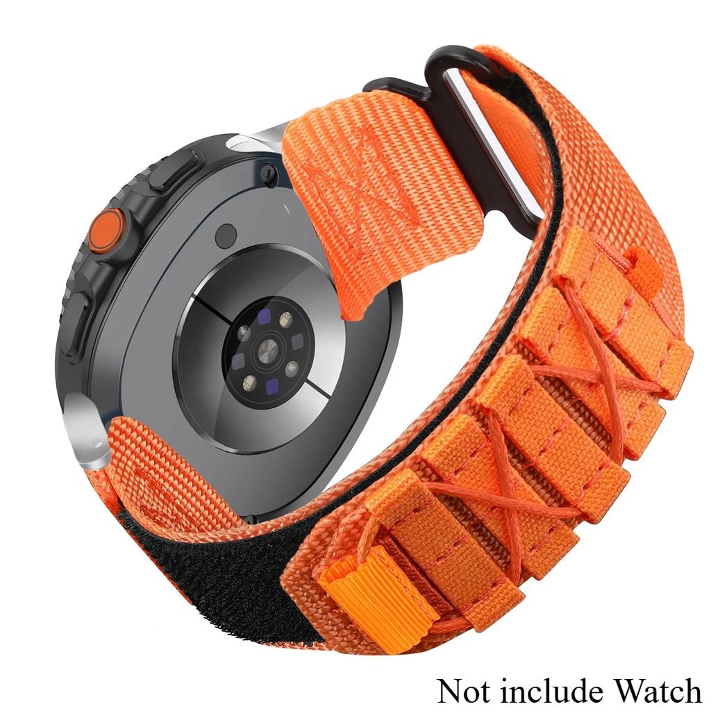 Nytt nylonband för Samsung Galaxy Watch 8/8 Classic Ersättningsarmband Sportklockband Correa för Watch ultra2025/7 47mm Band
