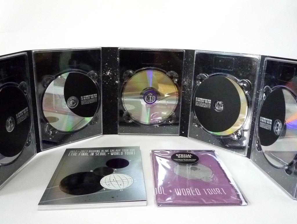 BIGBANG ALIVE GALAXY TOUR DVD FINAL IN SEOUL WORLD Press Limited 2012~2013 [THE & TOUR] (First Edition) (5DVDs + PHOTOBOOK)