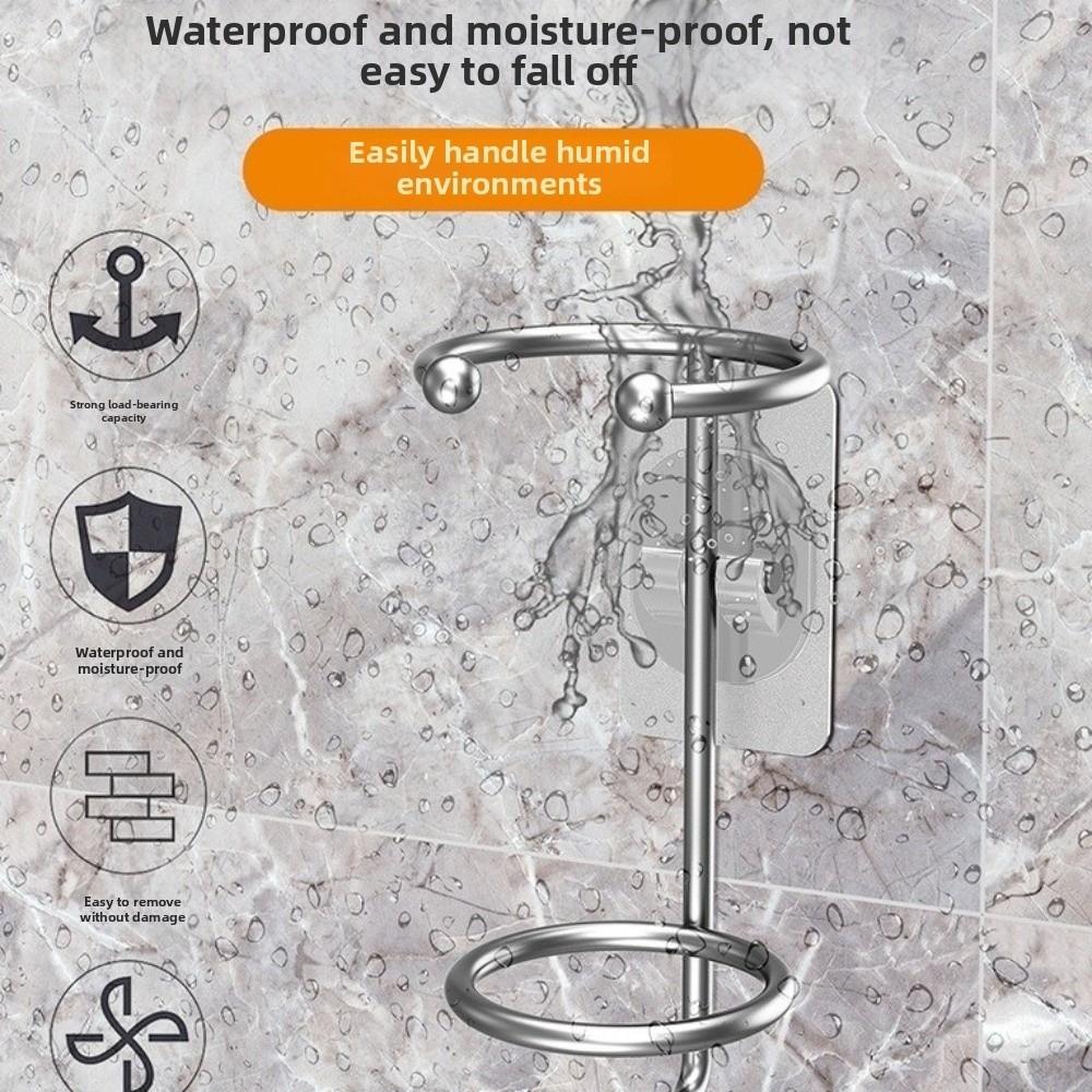 Waterproof Electric Toothbrush Holder Stainless Steel Bathroom Storage Rack